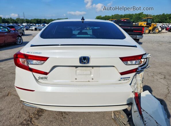 1HGCV3F21NA020348 2022 HONDA ACCORD White Հետևի տեսք
