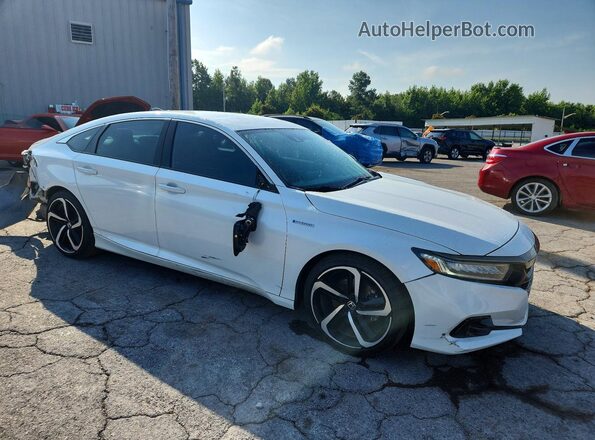 1HGCV3F21NA020348 2022 HONDA ACCORD White Առջևի աջ