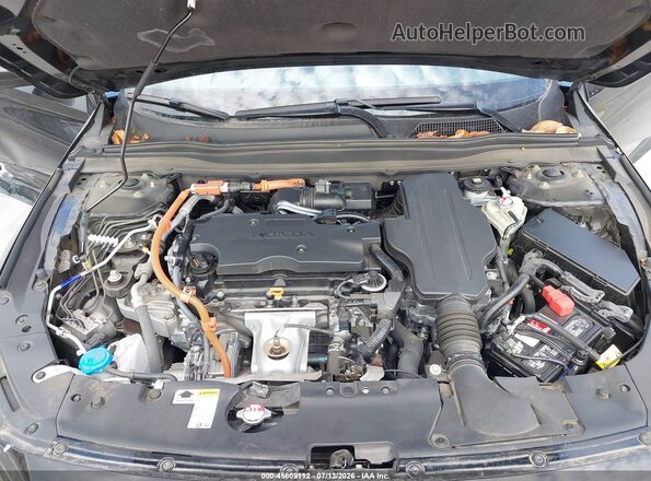 1HGCV3F21NA026506 2022 HONDA ACCORD Black უკანა ხედი
