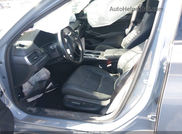 1HGCV3F21NA038221 2022 HONDA ACCORD Серый Вид салона спереди