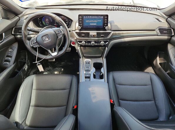 1HGCV3F21NA045900 2022 HONDA ACCORD Gray Widok deski rozdzielczej