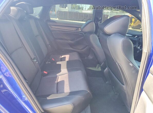 1HGCV3F22NA028233 2022 HONDA ACCORD Blue Հետևի նստատեղերի տեսք