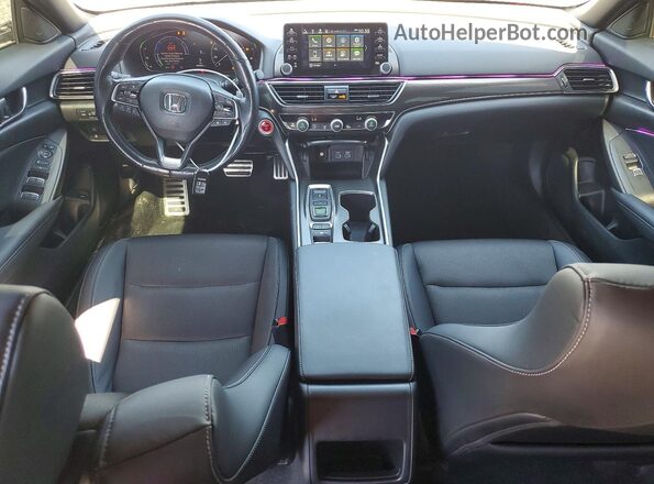1HGCV3F22NA028233 2022 HONDA ACCORD Blue Առջևի վահանակի տեսք