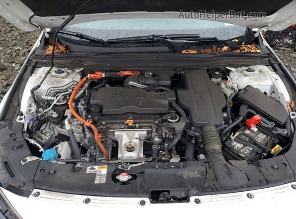 1HGCV3F22NA034176 2022 HONDA ACCORD White Widok wnętrza z tyłu