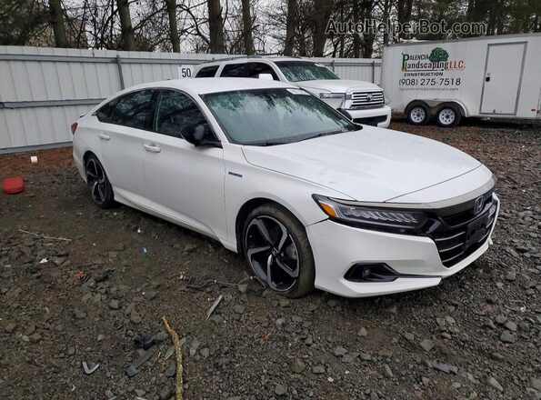 1HGCV3F22NA034176 2022 HONDA ACCORD White Przód prawy