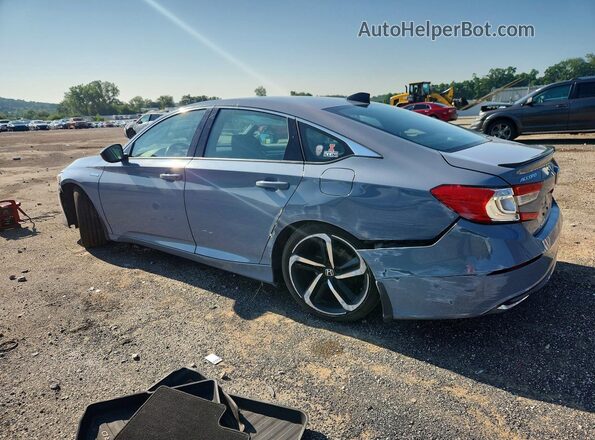 1HGCV3F23NA004832 2022 HONDA ACCORD Gray Հետևի ձախ