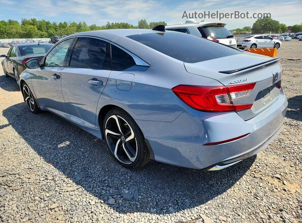 1HGCV3F23NA022926 2022 HONDA ACCORD Blue Задня ліва чверть