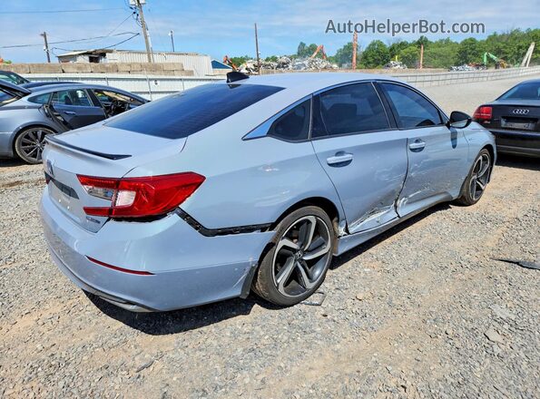 1HGCV3F23NA022926 2022 HONDA ACCORD Blue Задня права чверть