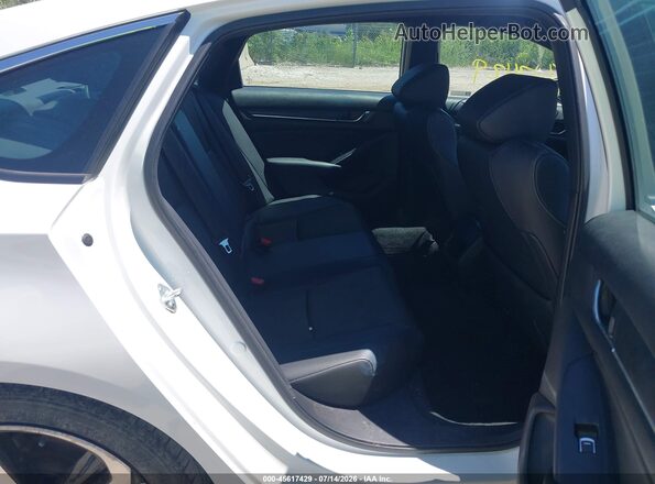 1HGCV3F23NA035868 2022 HONDA ACCORD White Widok naklejki z numerem VIN