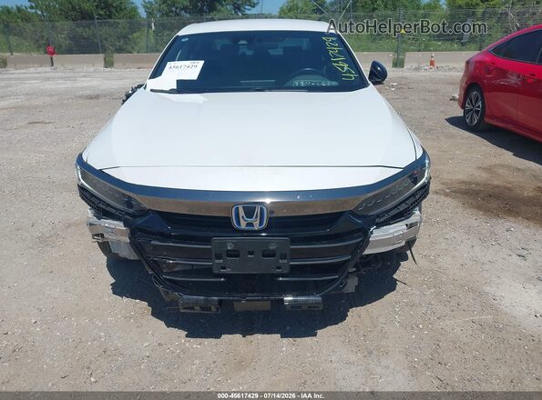 1HGCV3F23NA035868 2022 HONDA ACCORD White Widok z przodu