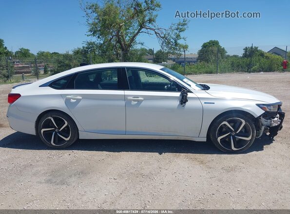 1HGCV3F23NA035868 2022 HONDA ACCORD White Widok wnętrza z tyłu