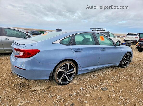 1HGCV3F23NA038124 2022 HONDA ACCORD Gray Հետևի աջ