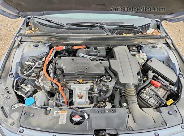 1HGCV3F23NA038124 2022 HONDA ACCORD Gray Սալոնի հետևի տեսք