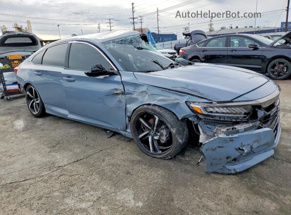 1HGCV3F24NA004192 2022 HONDA ACCORD Gray Առջևի աջ