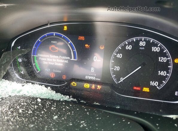1HGCV3F24NA004192 2022 HONDA ACCORD Gray Սարքավորումների վահանակի տեսք