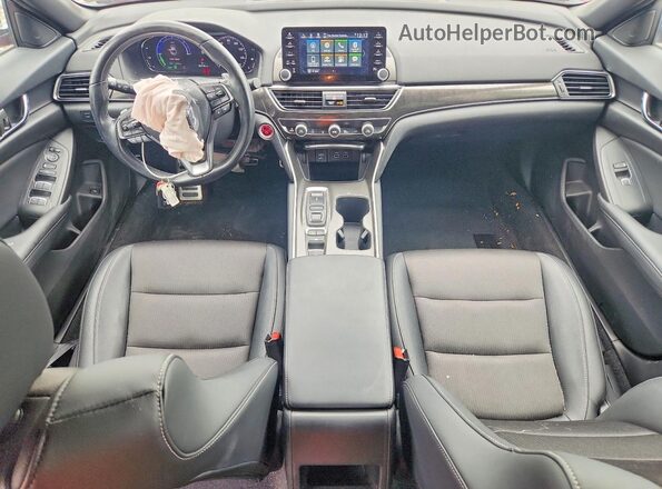 1HGCV3F24NA013040 2022 HONDA ACCORD Red Dashboard view