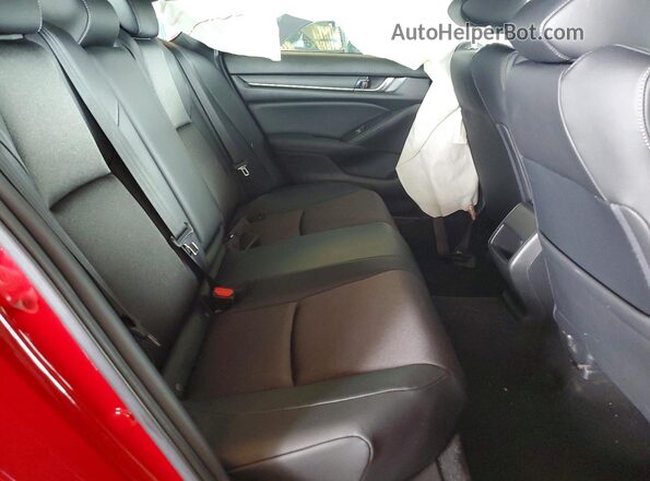 1HGCV3F24NA025978 2022 HONDA ACCORD Red Widok tylnych siedzeń