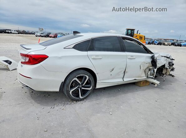 1HGCV3F24NA036981 2022 HONDA ACCORD White Задня права чверть