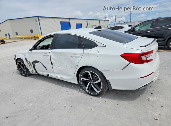 1HGCV3F24NA036981 2022 HONDA ACCORD White Задня ліва чверть