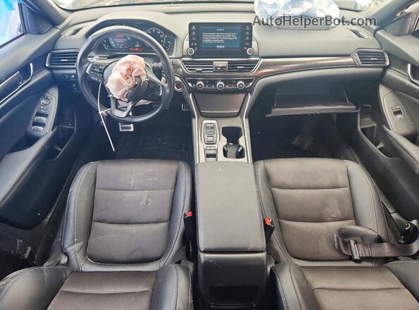1HGCV3F24NA036981 2022 HONDA ACCORD White Вид панелі приладів