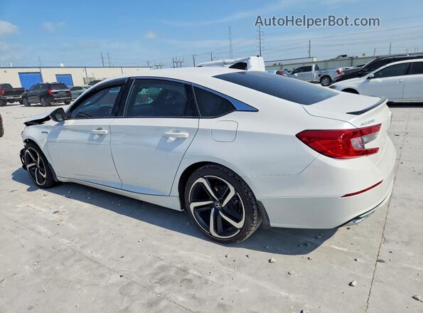 1HGCV3F24NA043185 2022 HONDA ACCORD Белый Задняя левая четверть
