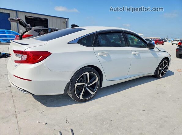 1HGCV3F24NA043185 2022 HONDA ACCORD Белый Задняя правая четверть