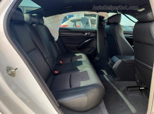 1HGCV3F24NA043185 2022 HONDA ACCORD Белый Вид задних сидений