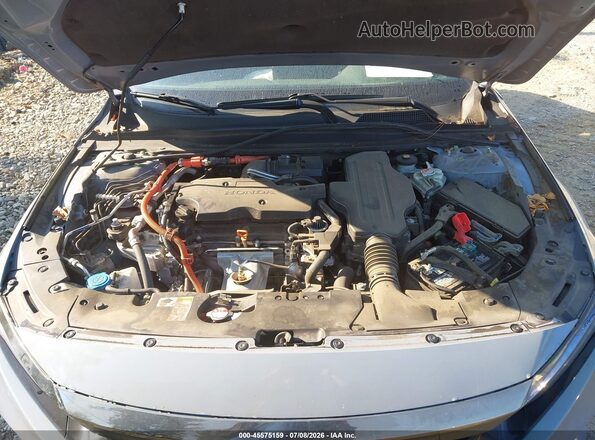 1HGCV3F25NA032910 2022 HONDA ACCORD Gray Rear view