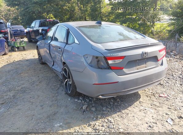 1HGCV3F25NA032910 2022 HONDA ACCORD Gray Rear left