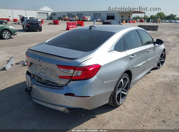 1HGCV3F25NA047262 2022 HONDA ACCORD Silver Tył prawy