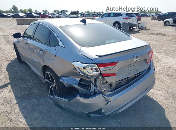 1HGCV3F25NA047262 2022 HONDA ACCORD Silver Tył lewy