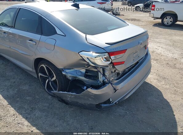 1HGCV3F25NA047262 2022 HONDA ACCORD Silver Widok z przodu