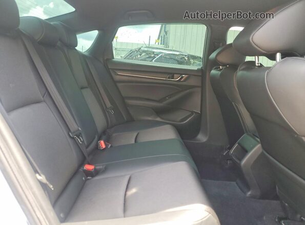 1HGCV3F26NA004839 2022 HONDA ACCORD Charcoal უკანა სავარძლების ხედი
