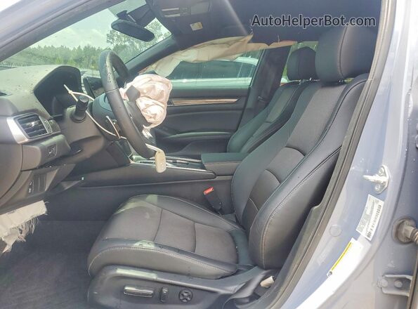 1HGCV3F26NA004839 2022 HONDA ACCORD Charcoal წინა სალონის ხედი