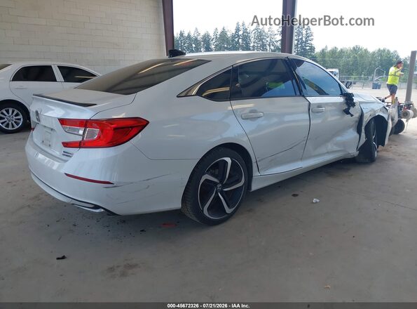 1HGCV3F26NA016862 2022 HONDA ACCORD White Հետևի աջ