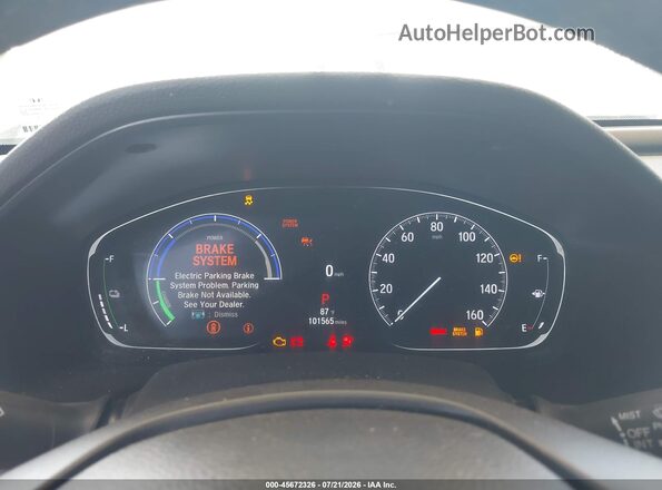 1HGCV3F26NA016862 2022 HONDA ACCORD White Հետևի նստատեղերի տեսք