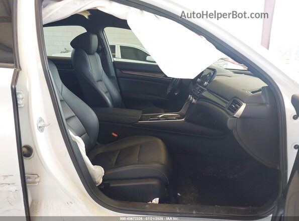 1HGCV3F26NA016862 2022 HONDA ACCORD White Սալոնի դիմացի տեսք