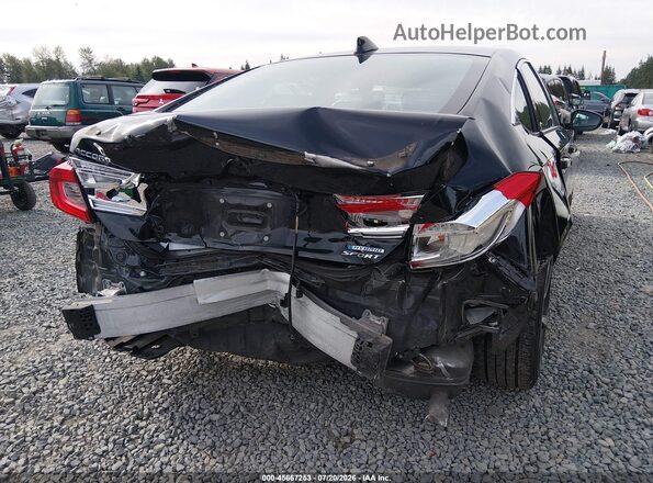 1HGCV3F26NA034987 2022 HONDA ACCORD Black Вид спереду