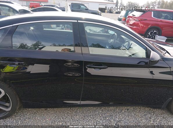 1HGCV3F26NA034987 2022 HONDA ACCORD Black Панорамний вид салону 360°