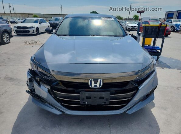 1HGCV3F26NA043656 2022 HONDA ACCORD Gray Vista frontal