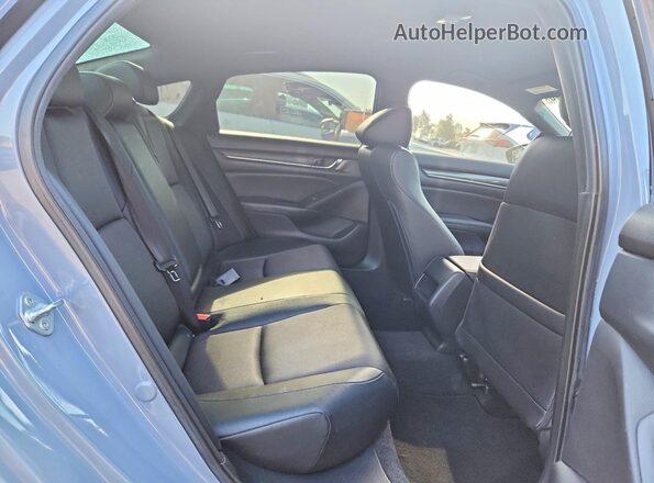 1HGCV3F27NA004171 2022 HONDA ACCORD Blue Widok tylnych siedzeń
