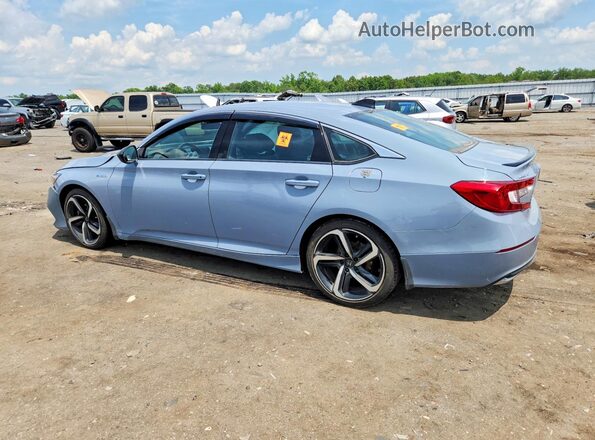 1HGCV3F27NA033444 2022 HONDA ACCORD Blue Задня ліва чверть