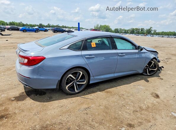 1HGCV3F27NA033444 2022 HONDA ACCORD Blue Задня права чверть
