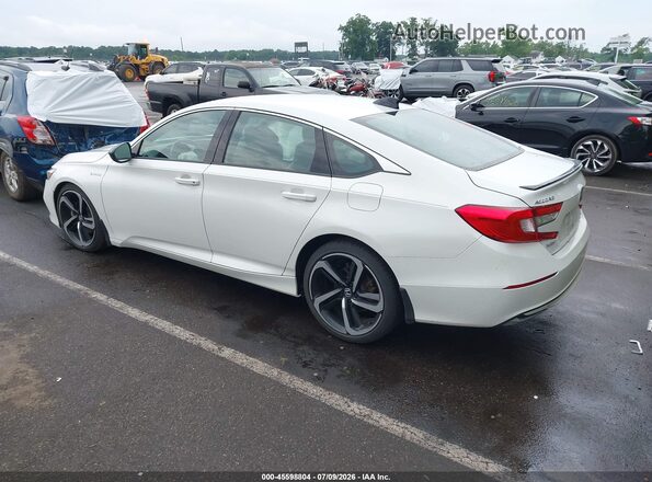 1HGCV3F28NA013168 2022 HONDA ACCORD White Trasero izquierdo
