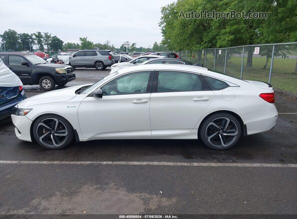1HGCV3F28NA013168 2022 HONDA ACCORD White Vista interior de 360 grados