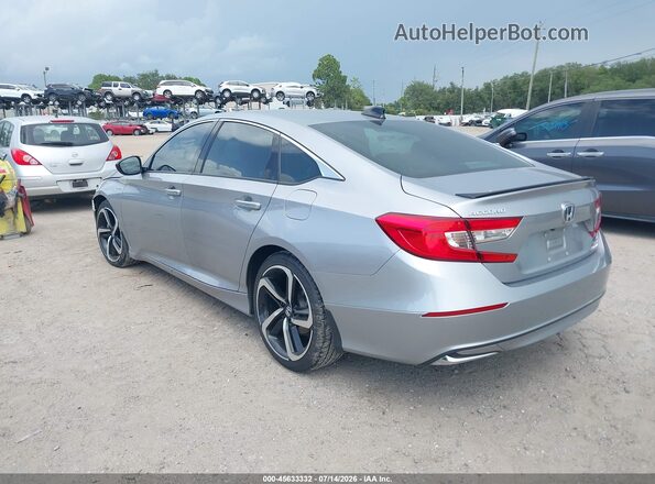 1HGCV3F28NA039348 2022 HONDA ACCORD Silver Rear left