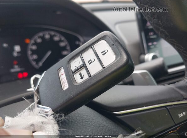 1HGCV3F28NA039348 2022 HONDA ACCORD Silver Dashboard view