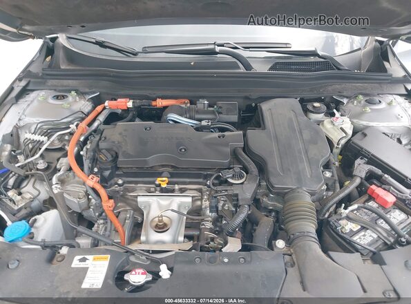 1HGCV3F28NA039348 2022 HONDA ACCORD Silver Rear view