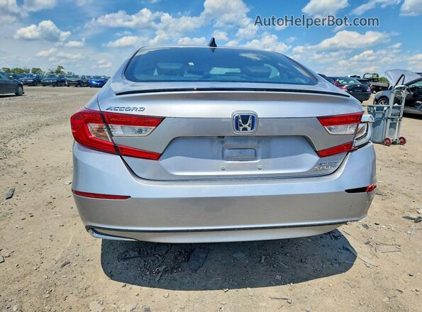 1HGCV3F28NA039821 2022 HONDA ACCORD Silver Հետևի տեսք