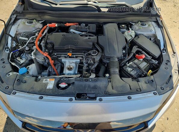 1HGCV3F28NA039821 2022 HONDA ACCORD Silver Սալոնի հետևի տեսք